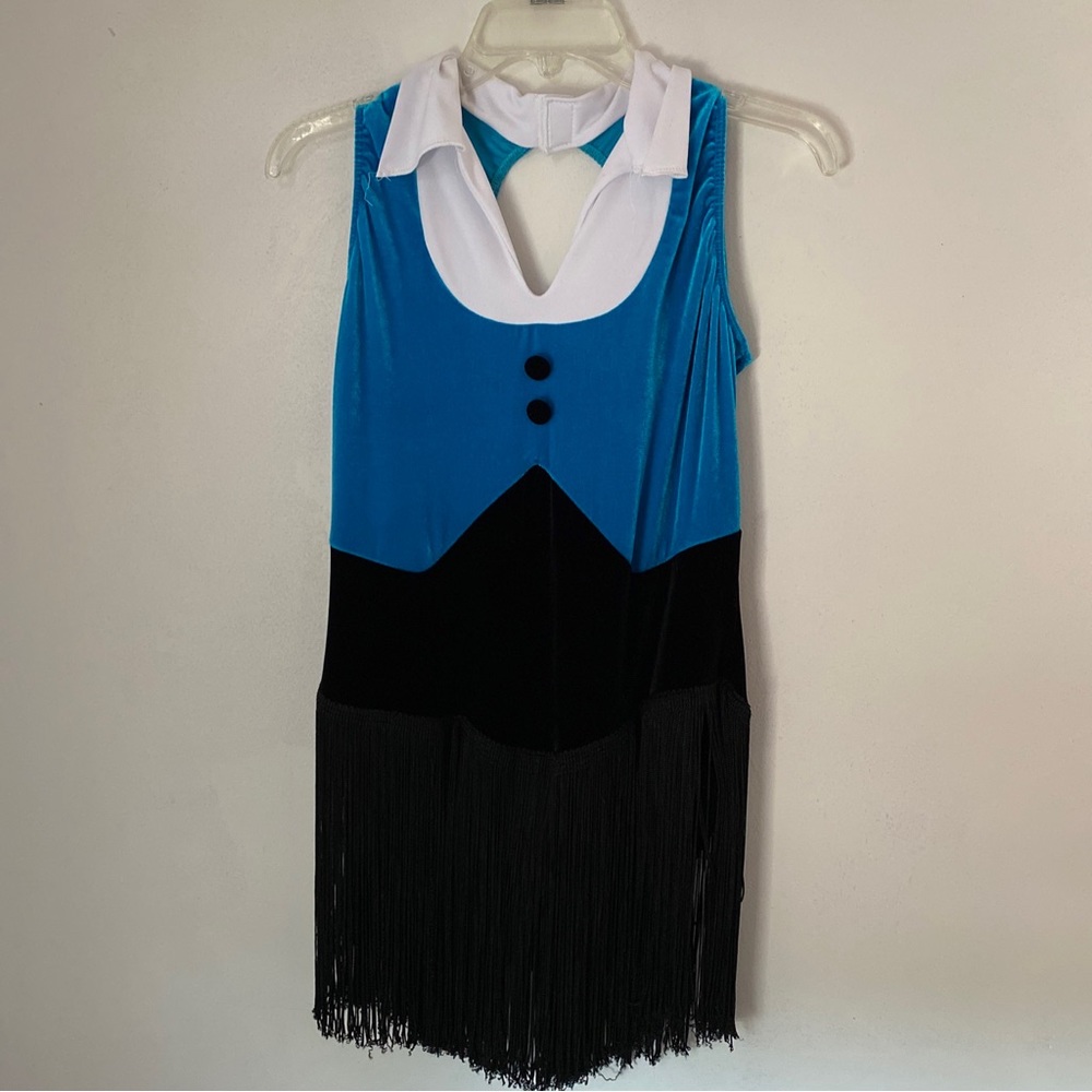 Artstone Flapper Girl Dance Costume. Size Large